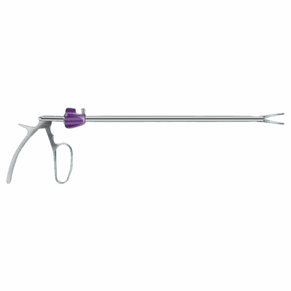 Aplicador de clip laparoscópico reusable morado